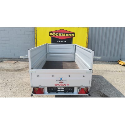 Carrello appendice rimorchio auto mono asse Multifunzione in Acciaio Zincato e Verniciato
