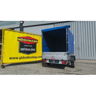 Carrello appendice rimorchio auto mono asse Multifunzione in Acciaio Zincato e Verniciato