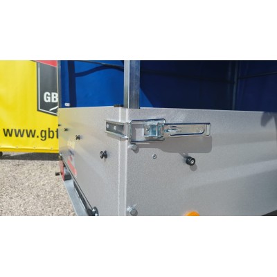 Carrello appendice rimorchio auto mono asse Multifunzione in Acciaio Zincato e Verniciato