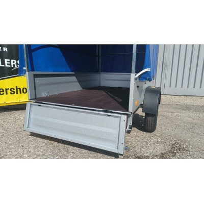 Carrello appendice rimorchio auto mono asse Multifunzione in Acciaio Zincato e Verniciato