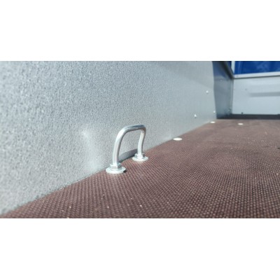 Carrello appendice rimorchio auto mono asse Multifunzione in Acciaio Zincato e Verniciato