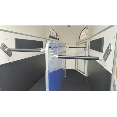 Trailer trasporto cavalli Boeckmann Duo C in porta consegna