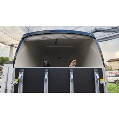 Trailer trasporto cavalli Boeckmann Duo C in porta consegna