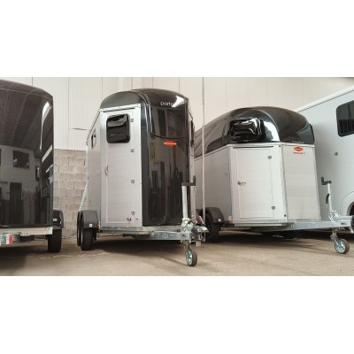 Trailer cavalli due posti in alluminio PRONTA CONSEGNA