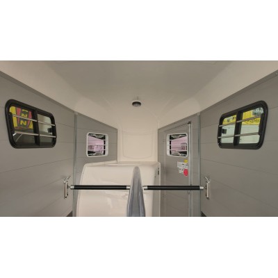 Trailer cavalli due posti in alluminio PRONTA CONSEGNA