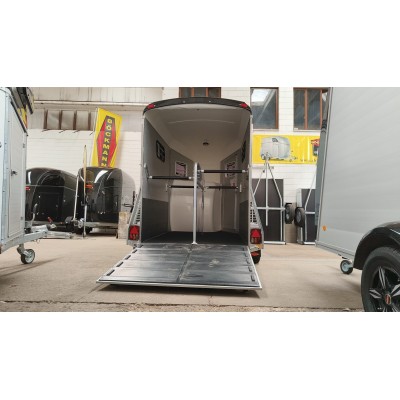 Trailer cavalli due posti in alluminio PRONTA CONSEGNA