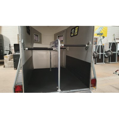 Trailer cavalli due posti in alluminio PRONTA CONSEGNA