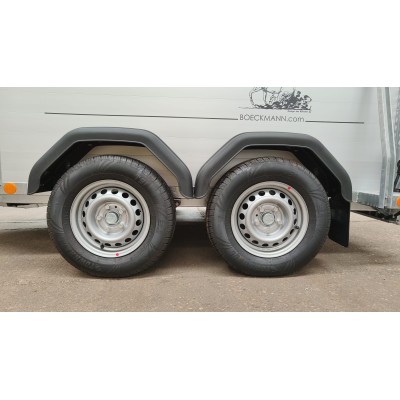 Trailer cavalli due posti in alluminio PRONTA CONSEGNA