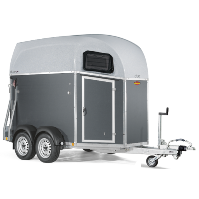 Trailer Boeckmann con Selleria Occasione Offerta Trasporto Cavalli  Due Posti