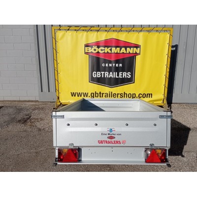 Offerta speciale, Carrello appendice rimorchio auto mono asse 1325 x 1075 mm.