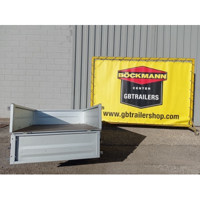 Offerta speciale, Carrello appendice rimorchio auto mono asse 1325 x 1075 mm.