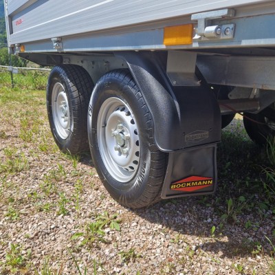 Carrello rimorchio auto doppio asse usato