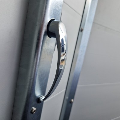 Trailer trasporto cavalli due posti in alluminio Boeckmann Champion Esprit Silver + Black