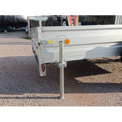 Carrello usato rimorchio auto mono asse 3015 x 1500 mm