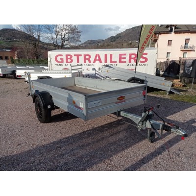 Carrello usato rimorchio auto mono asse 3015 x 1500 mm
