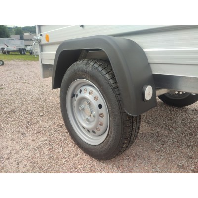Carrello appendice rimorchio auto mono asse Multifunzione in Acciaio Zincato e Verniciato