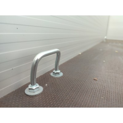 Carrello appendice rimorchio auto mono asse Multifunzione in Acciaio Zincato e Verniciato