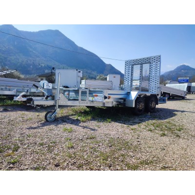 Carrello rimorchio auto trasporto macchinari pesanti pronta consegna