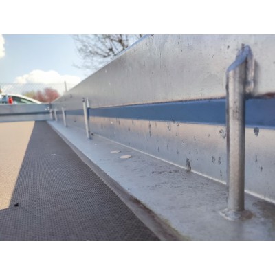 Carrello rimorchio auto trasporto macchinari pesanti pronta consegna