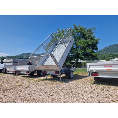 Offerta carrello ribaltabile auto monoasseOCCASIONI carrelli rimorc...
