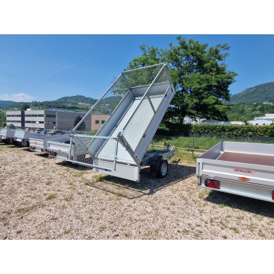 Offerta carrello ribaltabile auto monoasseOCCASIONI carrelli rimorc...