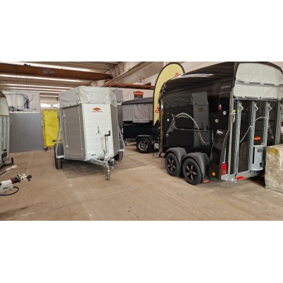 Trailer Trasporto Animali VA3016 Boeckmann in Alluminio