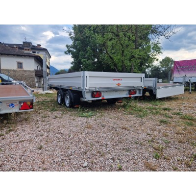 Carrello due assi cargo Carrelli cargo