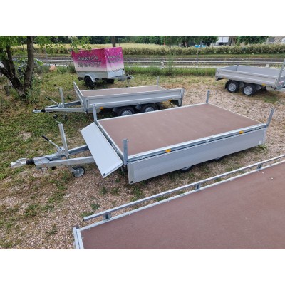Carrello due assi cargo Carrelli cargo