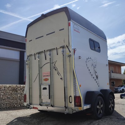 Pronta consegna Trailer trasporto cavalli Boeckmann Portax E PLUS