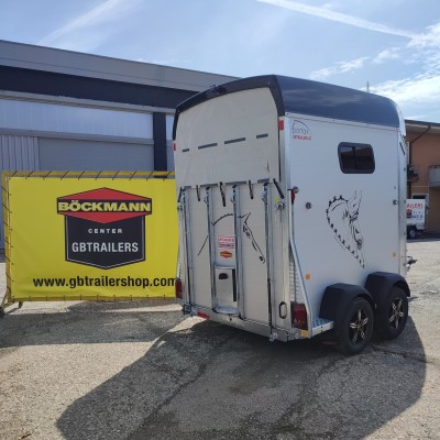 Pronta consegna Trailer trasporto cavalli Boeckmann Portax E PLUS