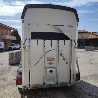 Pronta consegna Trailer trasporto cavalli Boeckmann Portax E PLUS