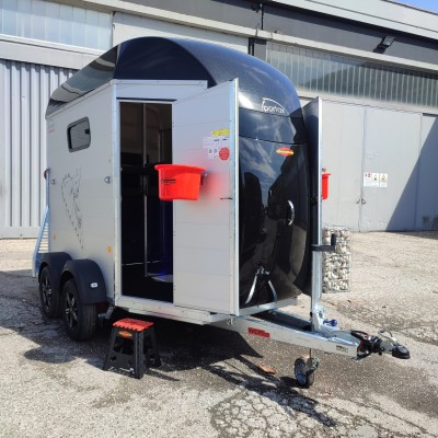 Pronta consegna Trailer trasporto cavalli Boeckmann Portax E PLUS