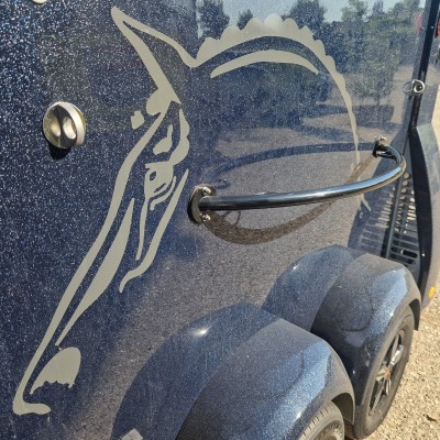 Trailer Trasporto cavalli Boeckmann Comfort in Vetroresina  due posti
