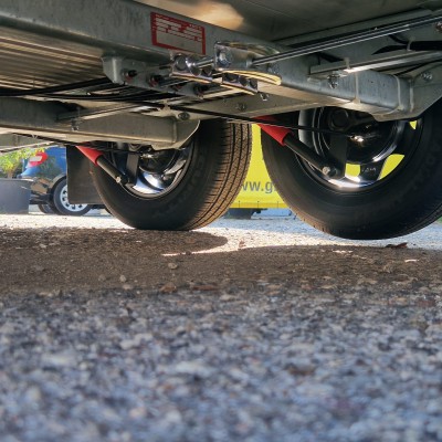 Trailer Trasporto cavalli Boeckmann Comfort in Vetroresina  due posti