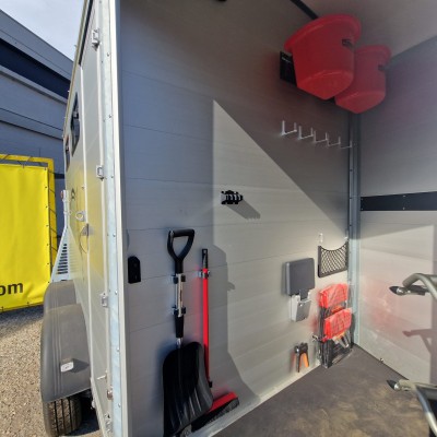 Trailer trasporto cavalli Boeckman Portax S LR Ponta Consegna