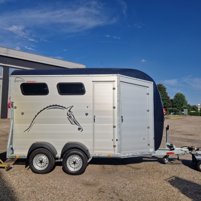 Trailer trasporto cavalli Boeckman Portax S LR Ponta Consegna