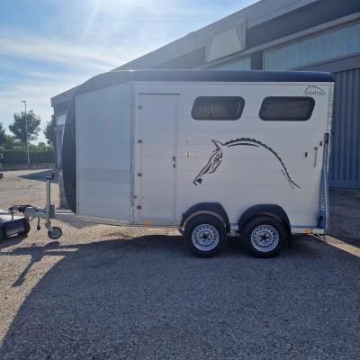 Trailer trasporto cavalli Boeckman Portax S LR Ponta Consegna
