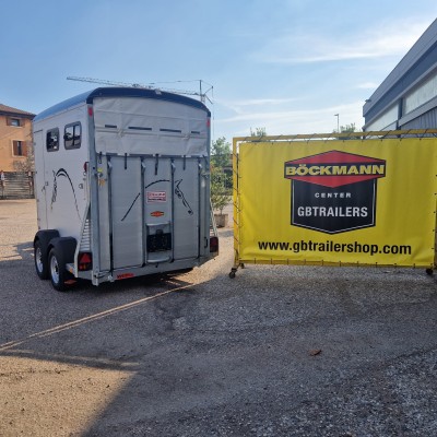 Trailer trasporto cavalli Boeckman Portax S LR Ponta Consegna