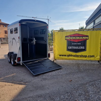 Trailer trasporto cavalli Boeckman Portax S LR Ponta Consegna
