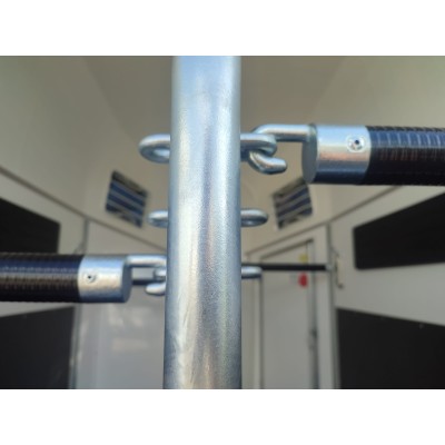 Trailer trasporto cavalli due posti con selleria Boeckmann DUO ESPRIT