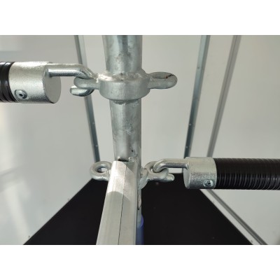 Trailer trasporto cavalli Boeckmann DUO ESPRIT Silver + Black due posti