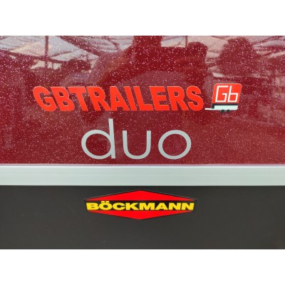 Trailer trasporto cavalli Boeckmann DUO ESPRIT Silver + Black due posti