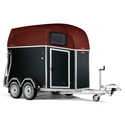 Trailer Boeckmann con Selleria Occasione Offerta Trasporto Cavalli  Due Posti