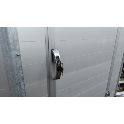 Trailer trasporto cavalli due posti in alluminio Boeckmann Champion Esprit Silver + Black