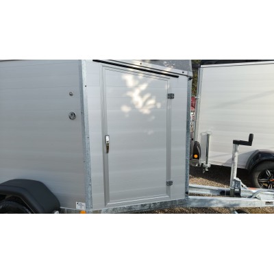 Trailer trasporto cavalli due posti in alluminio Boeckmann Champion Esprit Silver + Black