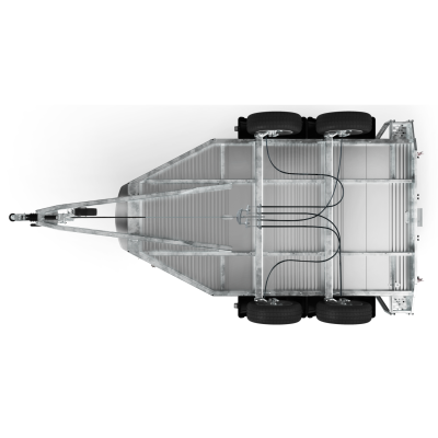 Trailer trasporto cavalli un posto Boeckmann Uno Champion Esprit Silver + Black