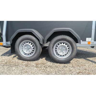 Trailer trasporto cavalli un posto Boeckmann Uno Esprit Silver + Black