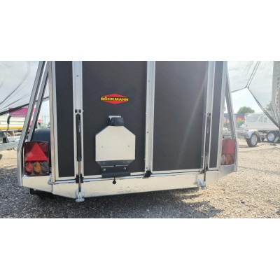 Trailer trasporto cavalli un posto Boeckmann Uno Esprit Silver + Black