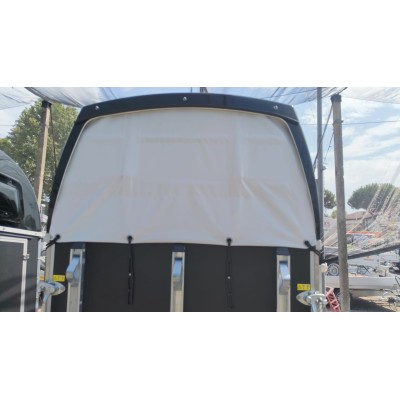 Trailer trasporto cavalli un posto Boeckmann Uno Esprit Silver + Black