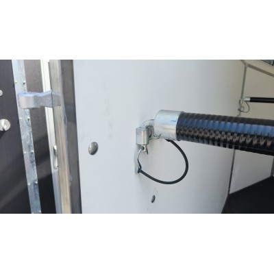 Trailer trasporto cavalli un posto Boeckmann Uno Esprit Silver + Black